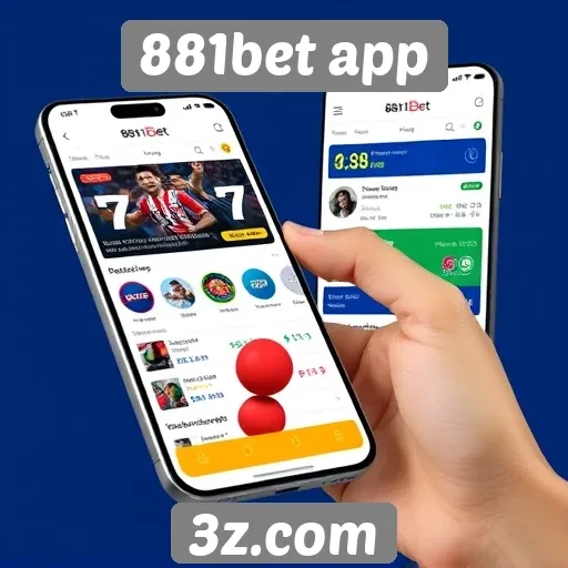 Avaliação da interface do usuário do 881bet app